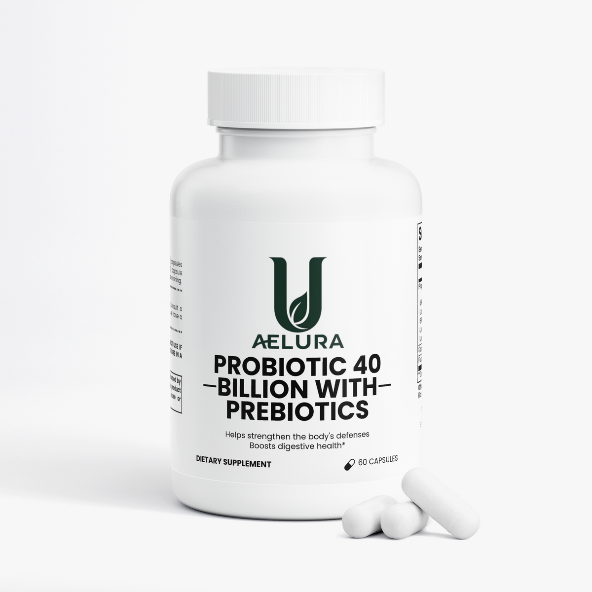 Probiotic 40 Billion with Prebiotics