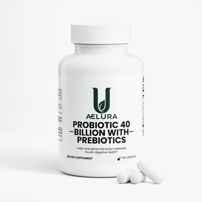 Probiotic 40 Billion with Prebiotics